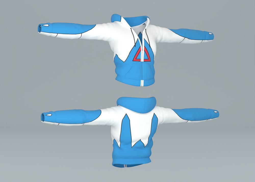 Aero Twin Blue Hoodie