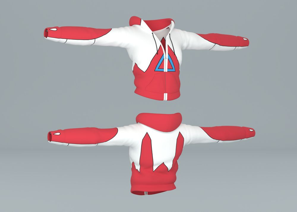 Aero Twin Red Hoodie