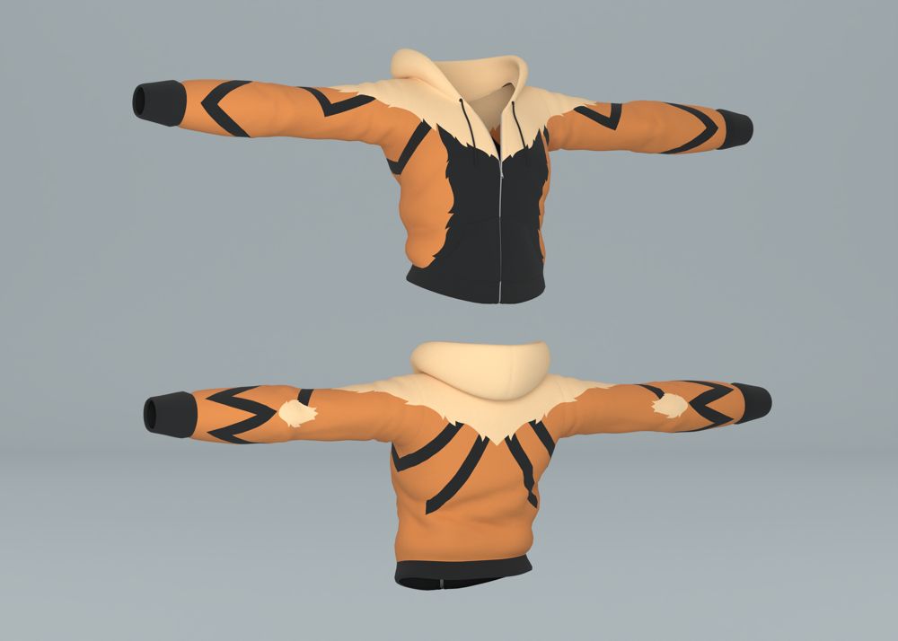 Fire Dog Hoodie