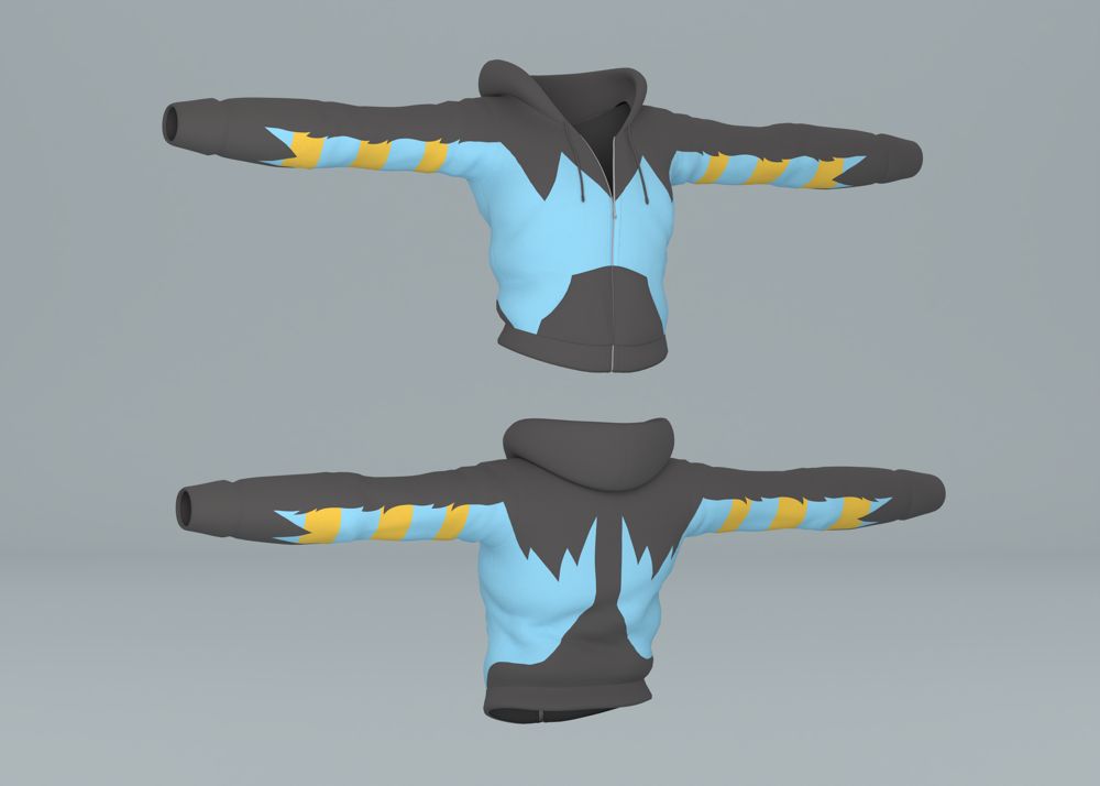 Lightning Dog Hoodie
