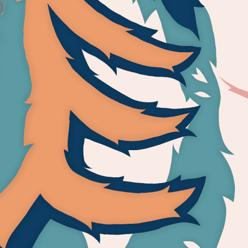Fluffy shaded texture example